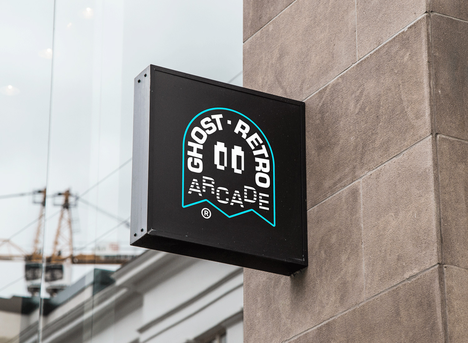 Ghost Retro Arcade - Smart Business Branding