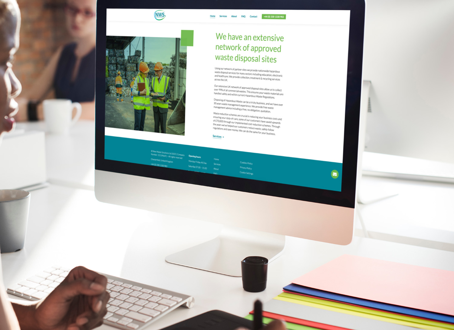 New Waste Solutions (Website Design & Build) - Smart Business Branding